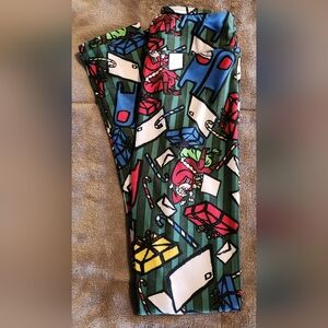 LuLaRoe L/XL Christmas Leggings
